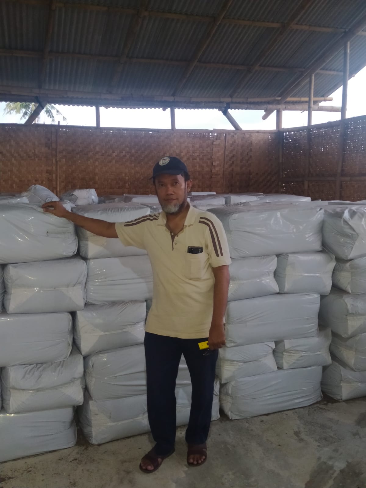 Cocopeat in polybags